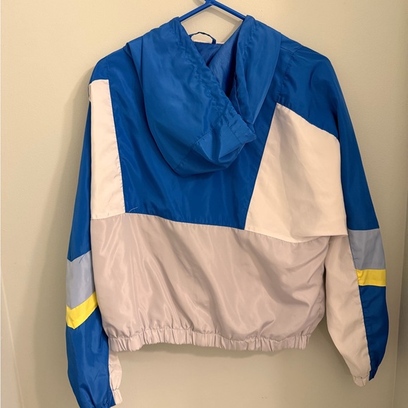 New Look Royal Blue and White Windbreaker - Picture 2 of 3